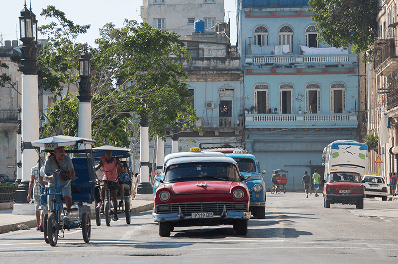 Movilidad urbana en La Habana, Cuba