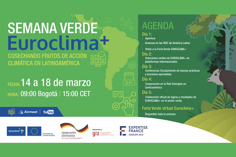Euroclima es un programa financiado por la Unión Europea - EUROCLIMA+ Green  Week: Countries continue to strengthen the sustainable use of nature for  climate action