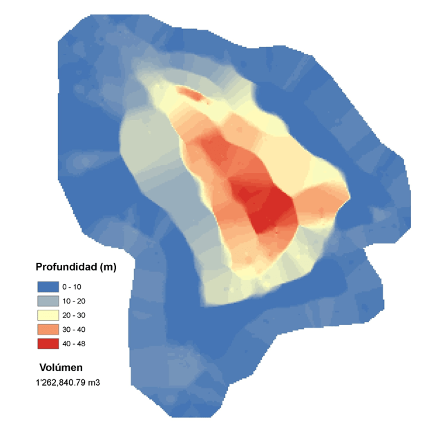 Mapa Laguna Yauriccocha