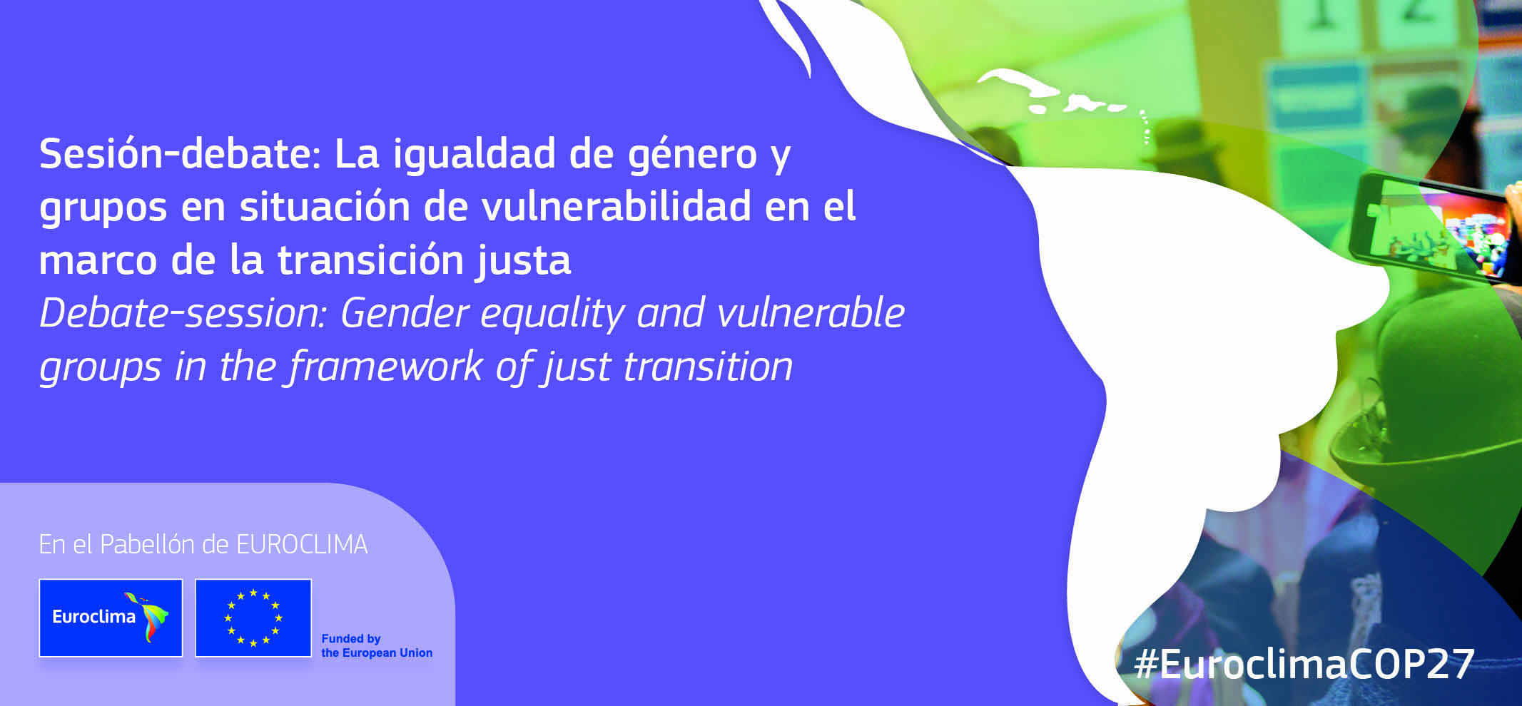 Sesion debate La igualdad de genero y grupos en situacion