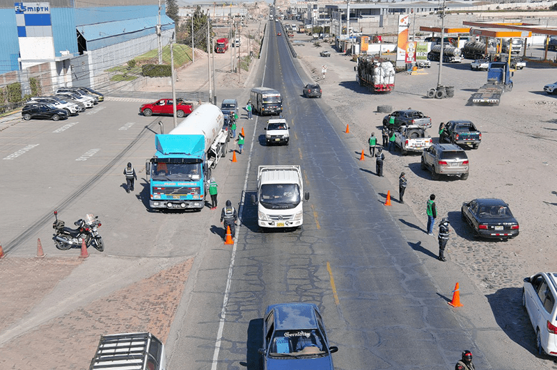 Transporte de carga en Arequipa, Perú