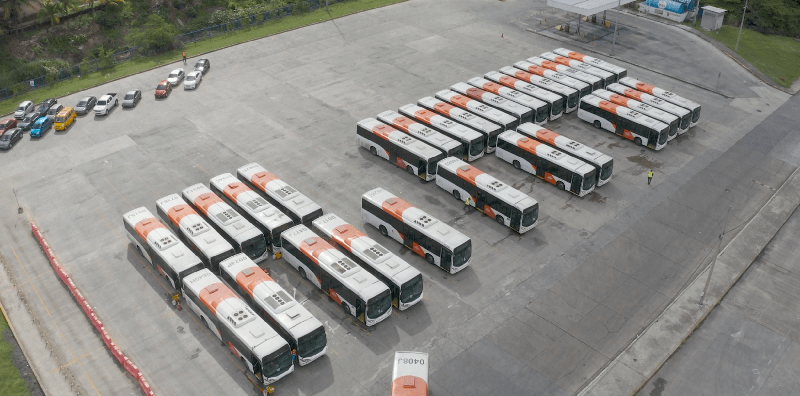 Autobuses electricos Panama