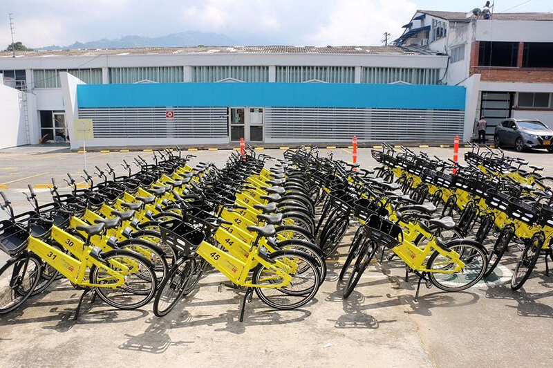 Bicis públicas Ibagué Colombia