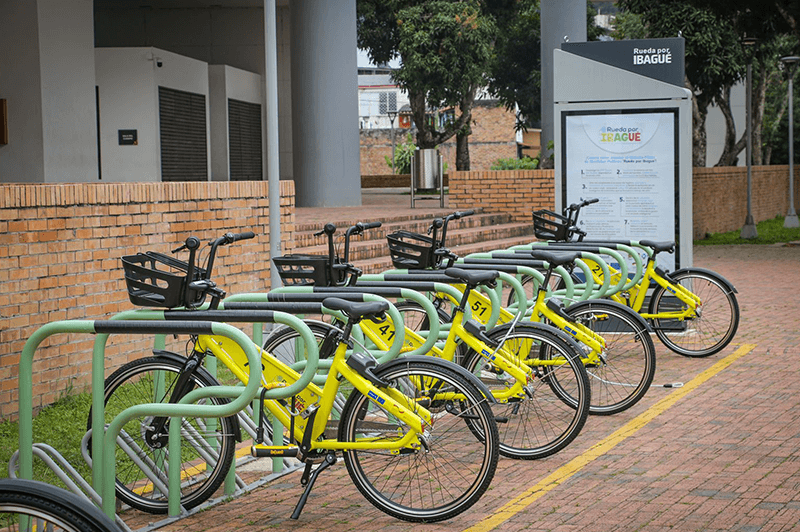 Sistema de bicicletas públicas Rueda por Ibagué