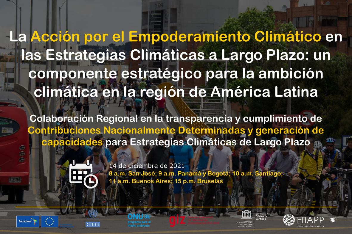 Intercambio virtual sobre la Acción por el Empoderamiento Climático en las Estrategias Climáticas a Largo Plazo: un componente estratégico para la ambición climática en la región de América Latina
