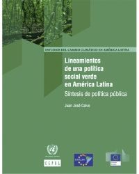 Lineamientos de una política social verde en América Latina: síntesis de política pública