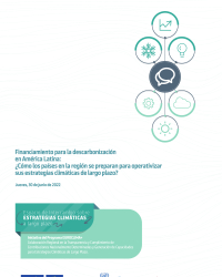 Financiamiento para la descarbonización en América Latina: ¿Cómo los países en la región se preparan para operativizar sus estrategias climáticas de largo plazo?