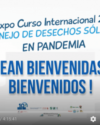 V Expo Curso Internacional: Manejo de Desechos Sólidos en Pandemia