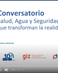 Conversatorio: Salud, Agua y Seguridad alimentaria: Factores que transforman la realidad en que vivimos