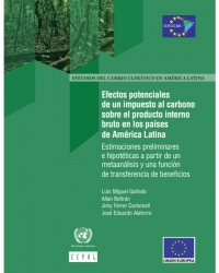 Efectos potenciales de un impuesto al carbono sobre el producto interno bruto en los países de América Latina: estimaciones preliminares e hipotéticas a partir de un metaanálisis y una función de transferencia de beneficios