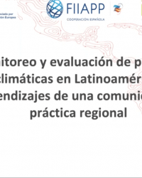 Webinar: Escenarios climáticos regionalizados