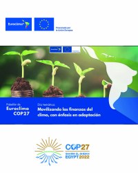 COP27: Movilizando las finanzas del clima, con énfasis en adaptación