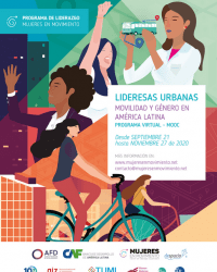 Lanzamiento del Programa #LideresasUrbanas de Mujeres en Movimiento de Latinoamérica.