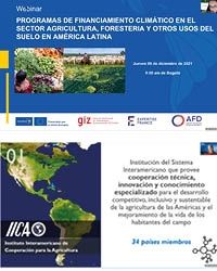 Programas de financiamento climático en el sector Agricultura, Foresteria y otros usos del suelo (AFOLU) en América Latina 