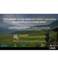 Intercambio virtual sobre “Iniciativas regionales de planificación a largo plazo”