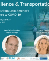 Resiliencia y transporte: lecciones de la respuesta de América Latina al COVID-19
