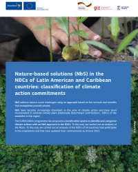Factsheet: Nature-based solutions (NbS) in the NDCs of Latin American and Caribbean countries: classification of climate action commitments