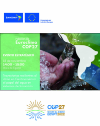 COP27: El papel del agua en sistema de transición 