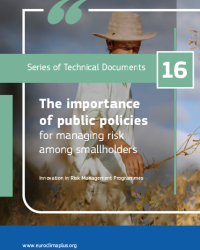 The importance of public policies for managing risk among smallholders