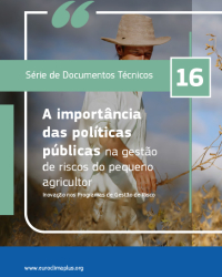  A importância das políticas públicas na gestão de riscos do pequeno agricultor