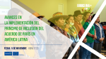 Avances en la implementación del principio de inclusividad del Acuerdo de París en América Latina