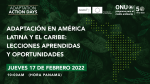 Adaptación en América Latina y el Caribe: Lecciones aprendidas y oportunidades