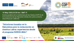 Evento paralelo COP 15 UNCCD: Contribución de los proyectos EUROCLIMA+ a las metas de la Convención Marco de Lucha Contra la Desertificación