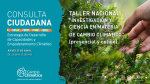 Proceso Participativo para la Consulta Pública Formal de la Estrategia de Desarrollo y Capacidades de Empoderamiento Climático