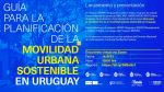 Lanzamiento y presentación de la Guía para la planificación de la movilidad urbana sostenible en Uruguay