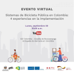 Sistemas de Bicicletas Públicas en Colombia: 4 experiencias en la implementación