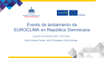 Evento de lanzamiento del Programa EUROCLIMA en República Dominicana