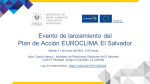 Presentación del Plan de Acción EUROCLIMA El Salvador